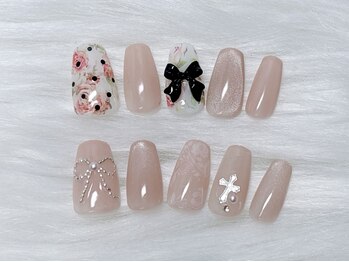 ジェムネイル(gem nail)の写真/【新規ジェルオフ無料/スカルプオフ¥880】選べるクーポンを多数用意☆ワンホン系や推しネイルも定額で!