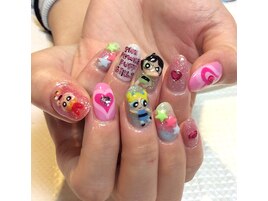 ～パワパフガールズネイル～