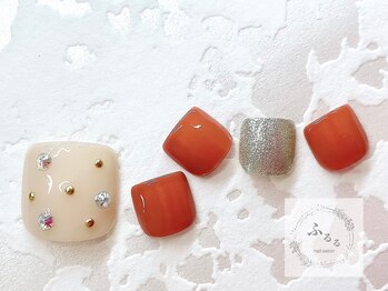 ネイルサロン ふるる 大須店/☆フットプチプラネイル☆#91