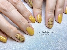 アイヴィー(IVY)/デザイン-チェックネイル