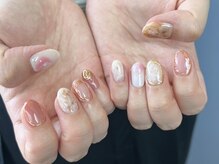 アイラッシュアンドネイル専門店 クラル 茅ヶ崎店(CURAR)/ピンクニュアンス