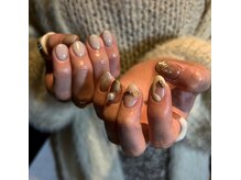 オマモリ ネイル 心斎橋店(omamori nail)/パールネイル