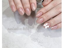 ネイルサロン ビビ(bibi)/ヌーディーマグネット