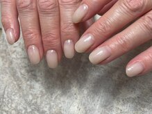 ネイルズ ウィスブランカ(Nails wisBlanca)/シンプルワンカラー/ヌーディー