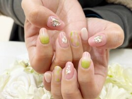 三色団子カラーネイル