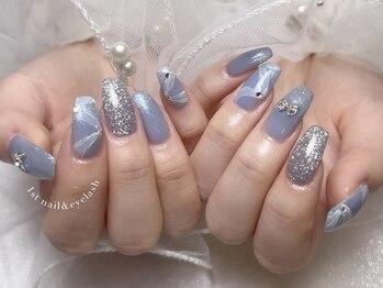 ファーストネイルアンドアイラッシュ(1st NAIL&eyelash)の写真/ニュアンス/韓国/ワンホンetc何でもOK！【持ち込みデザインやり放題100分￥9400】こだわりのデザインも♪