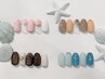 【パラジェル】4種類から選べる今月の定額デザイン¥5500【ハンド/ケア込】