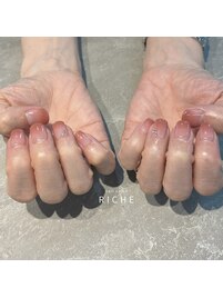 ピンクグラデーション