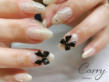 キャリー(CARRY)の写真/大人女性もリラックスして過ごせる雰囲気が◎落ち着いた空間で毎日を上品に彩るネイルをご提供＊中目黒