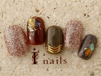 アイネイルズ 町田店(I nails)/スタッズ＆MIXラメ　8480円