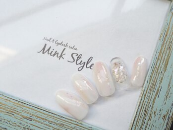 ミンクスタイル 恵比寿店(Mink Style)/ふんわりネイルピンク