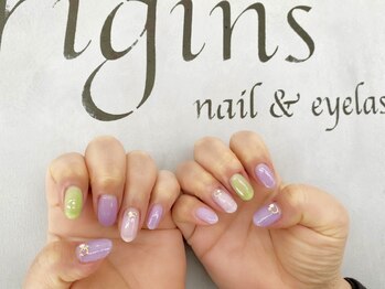 ネイルアンドアイラッシュ オリジンズ(Origins)/定額デザイン