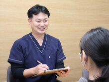 施術前にご希望をお伺いします☆