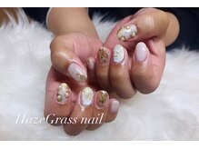 ハズグラスネイル(Haze Grass nail)/人気定額ネイルデザイン
