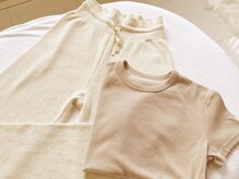 ウィークエンド(weekend)の雰囲気(お着替えもあります。直接肌に触れるものにもこだわりを。)