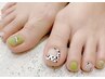 【フット】ジェル持ち込みデザイン60分（アート4本迄）再現アートお任せを♪