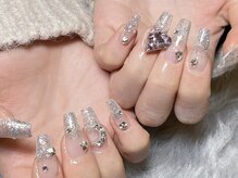 ダークハニー 原宿店(Dark Honey)/ギラギララメグラネイル