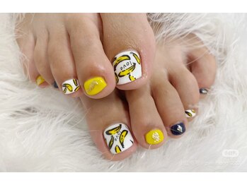 ジョジョネイル 池袋店(JOJOネイル)/フット持ち込みデザイン