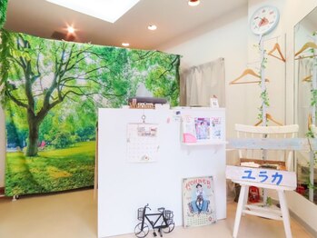 整体院 ユラカ/清潔感溢れるカウンター★