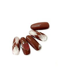 チェック　バレンタイン