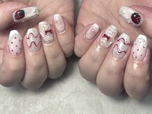 ルノアドットルーム(Lunoa.room)/苺ショートケーキネイル