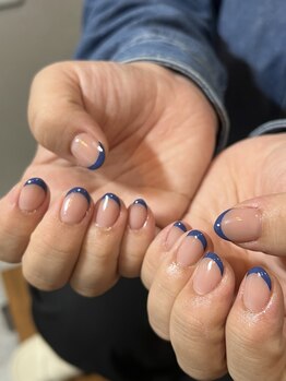 【Jrネイリスト】フレンチ