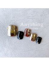 エニシング ネイルアンドケア(Anything Nail&Care)/フット定額ラグジュアリー