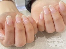 ロフティーネイル 駒川店(Lofty Nail)/爪育・美フォルムクリアネイル
