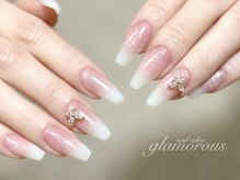 ネイルグラマラス 西新井店/《パラジェル》春 上品 ネイル