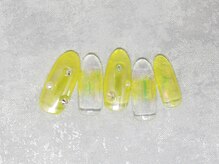 ネイルライフ(NailLife)/クリアイエロー　ニュアンス