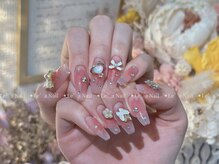 レアネイル 渋谷店(Le’a nail)/持ち込みデザイン、パーツ込み