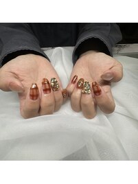 チェック/マグネット/秋