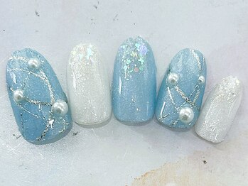 ティーエヌ 大船店/ウェディングネイル☆7700円