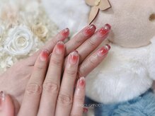 エンジェルガーデンネイル 池袋店(Angelgarden nail)/チークマグネットフレンチ