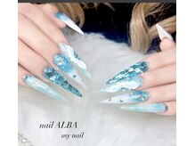 ネイルアルバ(Nail ALBA)の雰囲気（付け放題コースが充実♪パーツやストーン盛りだくさんにご用意♪）
