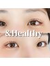 大人気★【&Healthy まつ毛パーマ＋フラットラッシュ1時間付け足し】¥9900