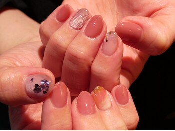 アマンネイル(aman.nail)/バレンタインビュッフェネイルM