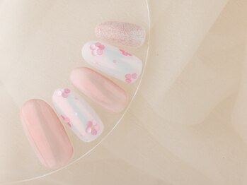 ＊ホワイトオーロラ×フラワー＊