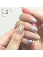 スカラべネイル52 春日部(Scarab Nail 52)/Trend*Design花弁アート♪￥7900