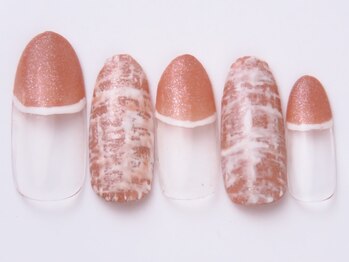 ネイリックス アヴェニール(NAILX avenir)/ツイードチェックネイル