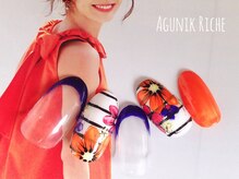 アグニークリッシェ(Agunik Riche)/【フラワーネイル】