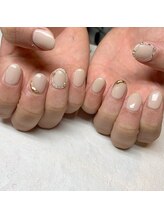 Mネイルアンドカフェ シェレステ/ホワイトネイル♪