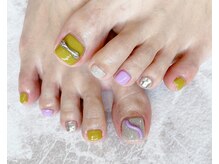 ネイルサロン ティフィン(tiffin)/～パステルFOOTネイル～