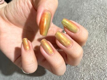 チャーム(charmu.)/秋色ニュアンスネイル