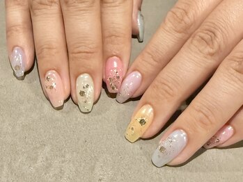 マイネイル(M.nail)/カラフルニュアンスネイル