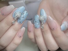 ネイルズバー 新宿店(Nails Bar)/Baby Blue Pearl