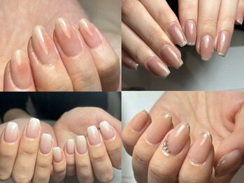 サロンドファン(salon de Fan)の写真/パラジェル取扱店◎上品で洗練されたシンプルネイルが得意◇自爪を削らず美しく、指先をより魅力的に◎
