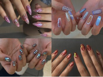 ネイルズキュー 川越店(NAILS CUE)の写真/フィルインアートデザインであなたの魅力や個性を引き出し、仕上がりとフォルムの美しさを追求しています♪