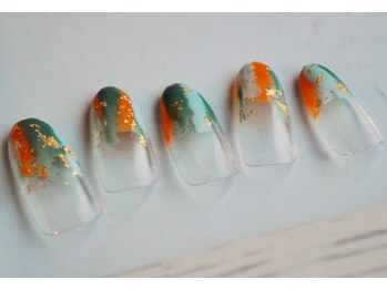 プレンティー 北千住西口店(plenty)/塗りかけネイル