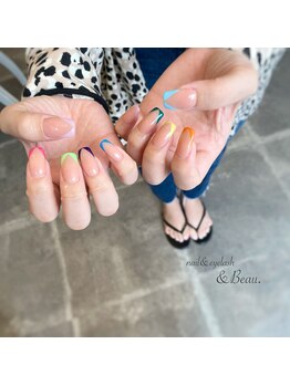 アンドボー(&Beau)/フレンチ nail♪♪